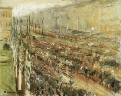 Entry of the Troops at Pariser Platz by Max Liebermann